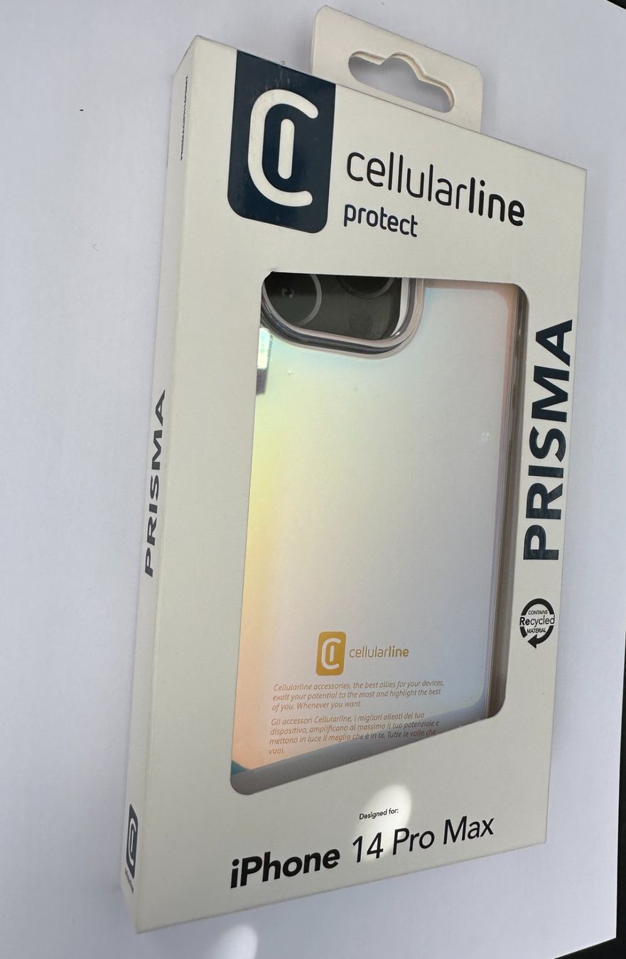 Cover & Protezioni schermo: CELLULAR LINE Prisma - Cover-Iphone 14 Pro Max – Nuovo e nell'imballaggio originale da Grand-Lancy venduto da Stefan_SN