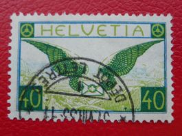 1933, Flugpost: F15 mit Halbmond-Stempel: Kat: 130.-