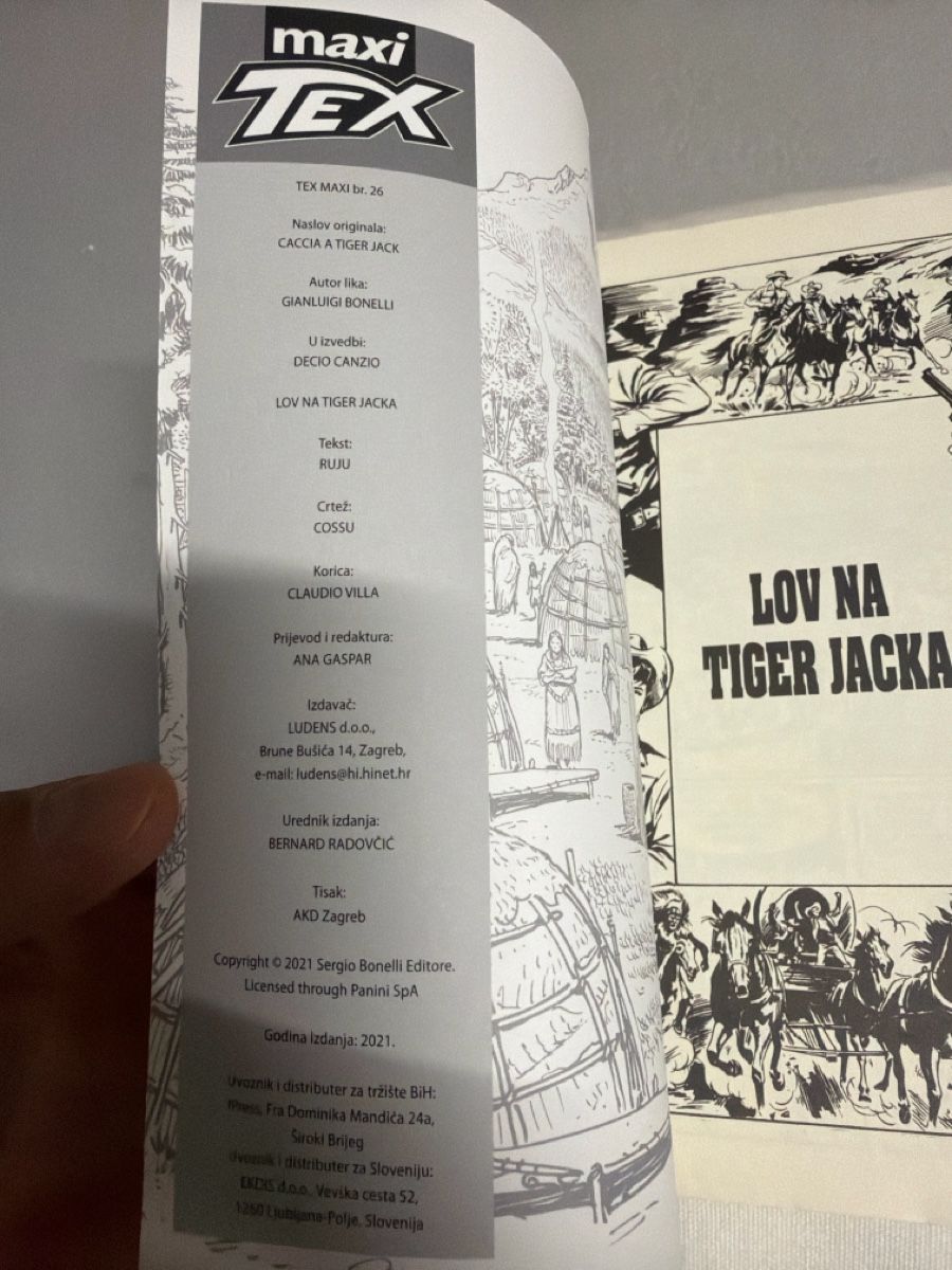 Comics: Tex Maxi, Kroatisch – Gebraucht aus Jona von Mister_N0 1