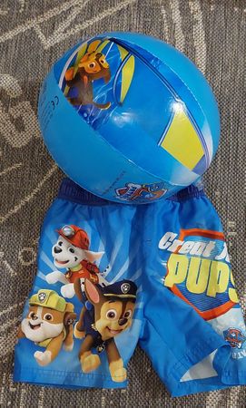 Badehose und Ball Paw Patrol Kinder Grösse 104