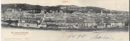 La Chaux-de-Fonds - Vue prise de Cretets - Panorama-Karte