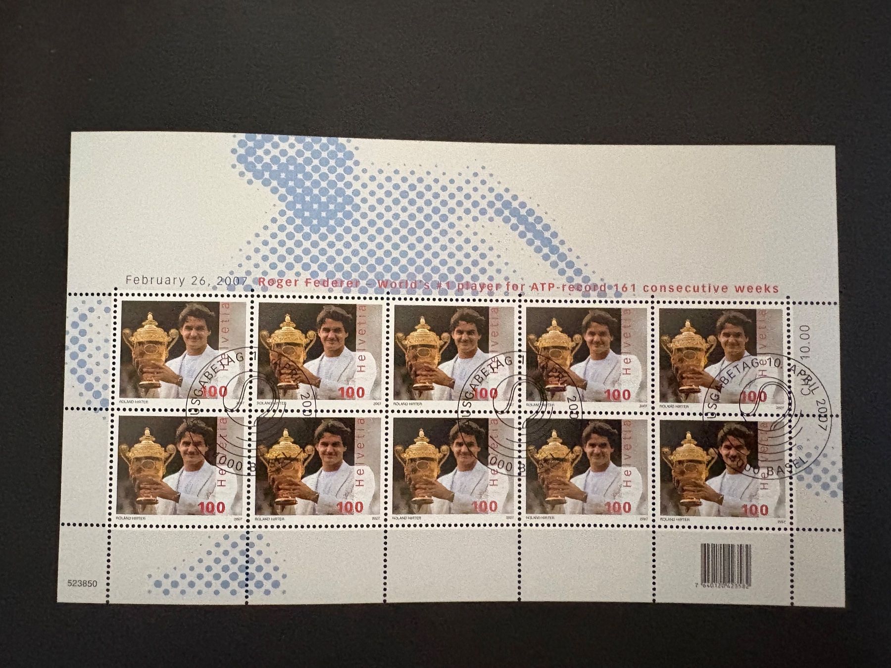 Tous les timbres: 2 Kleinbogen, MiNr. 1915 - 1916 Schweiz, 2005 – D'occasion à Steinmaur par Nicorutishauser 2