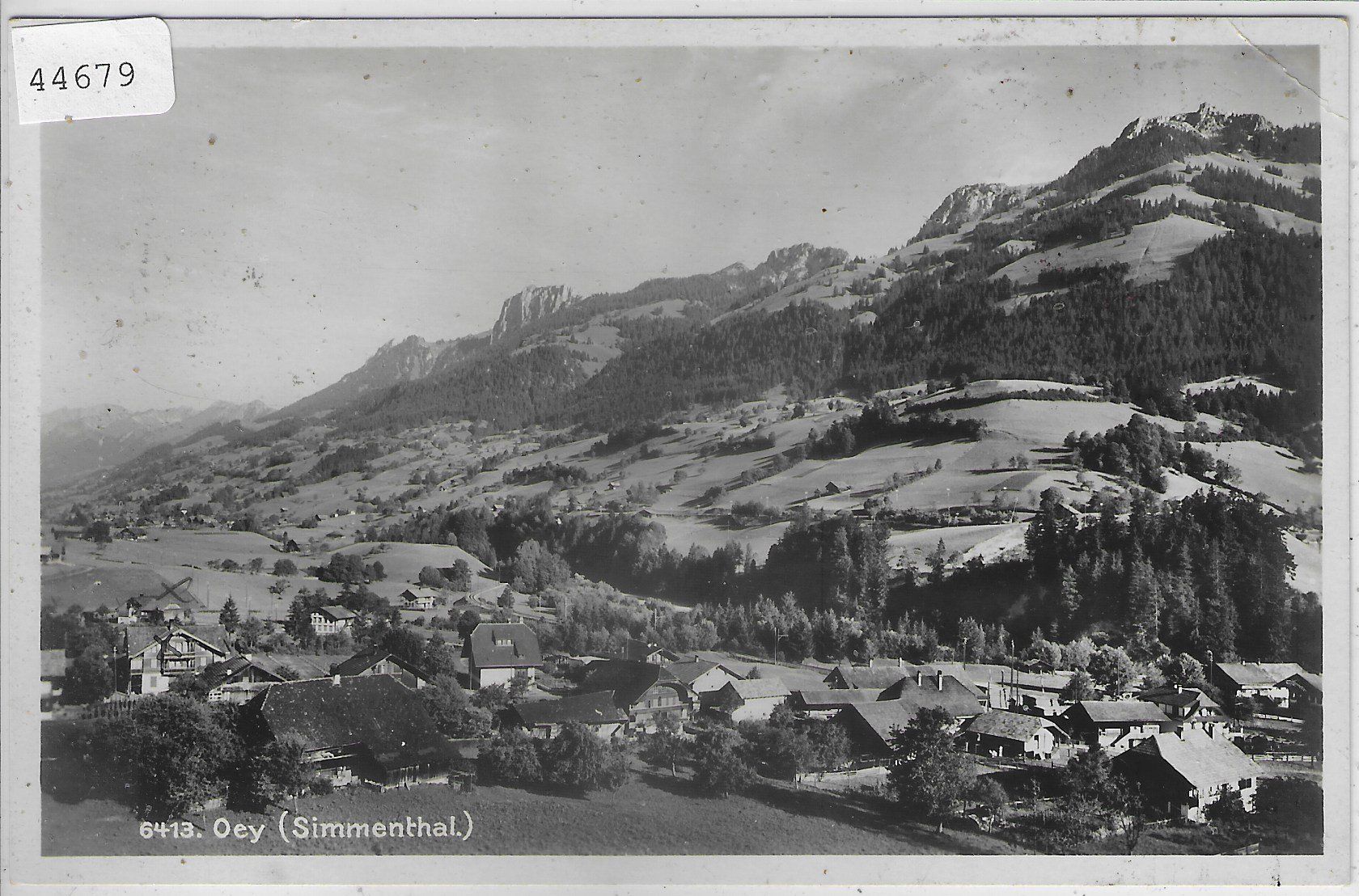 Cartoline postali: Oey (Simmenthal) – Usato da Ettingen venduto da Kartenplanet