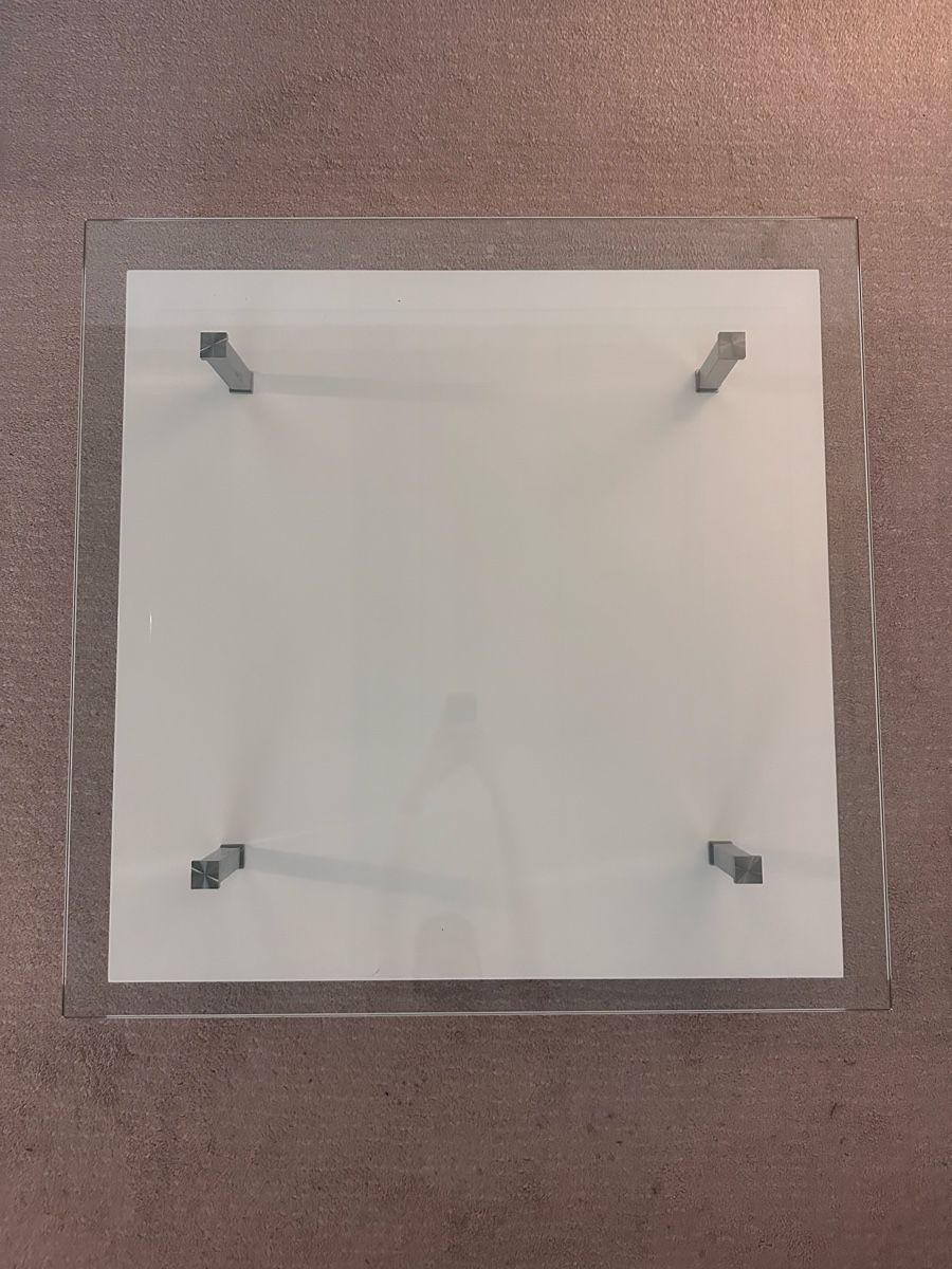 Tische: Couchtisch Glas Weiss – Gebraucht aus Winterthur von Manu_96 1
