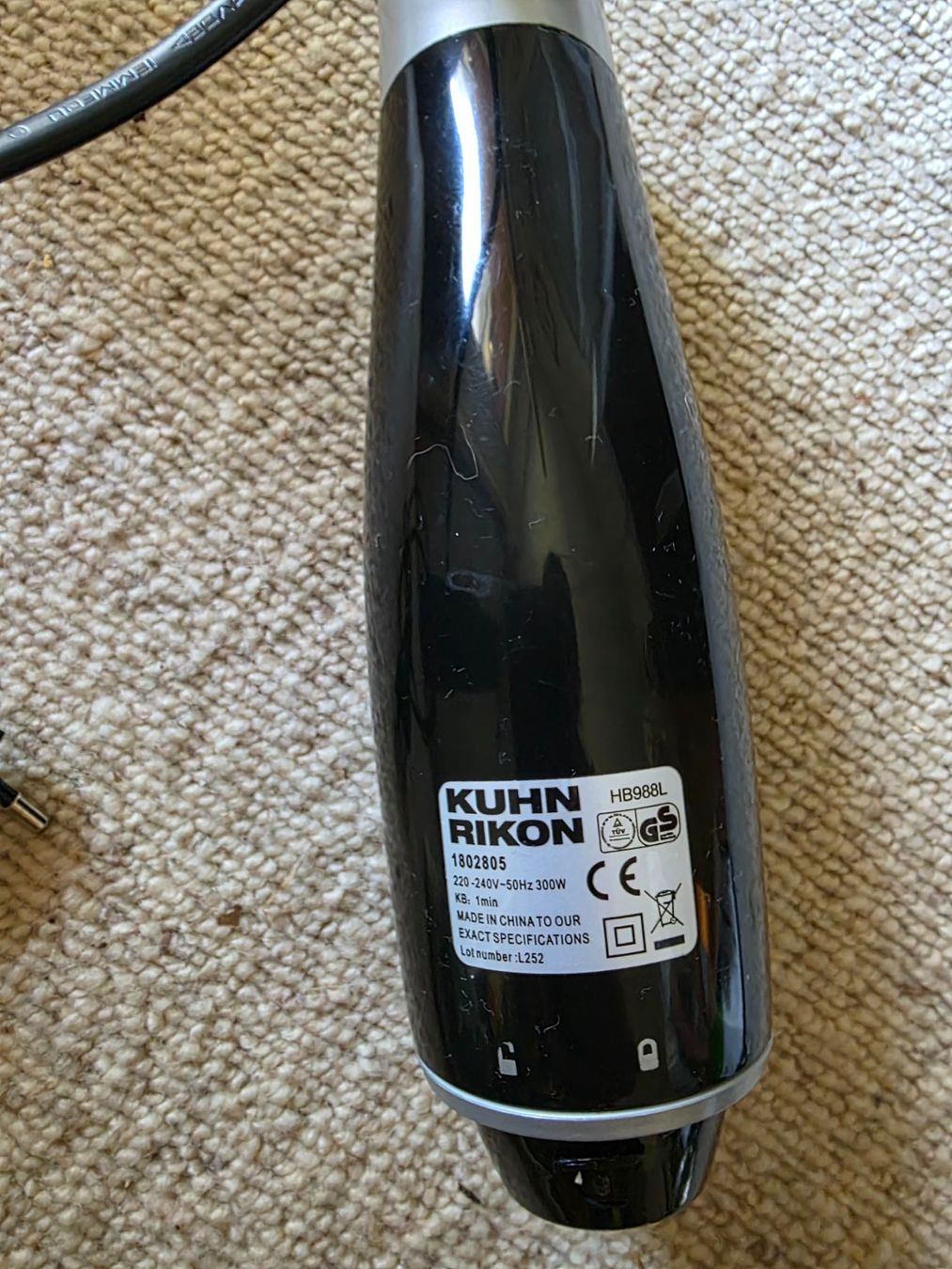 Kuhn Elettrodomestici da cucina: Kuhn Rikon Stabmixer mit Zubehör – Usato da Richterswil venduto da Rem2011 3