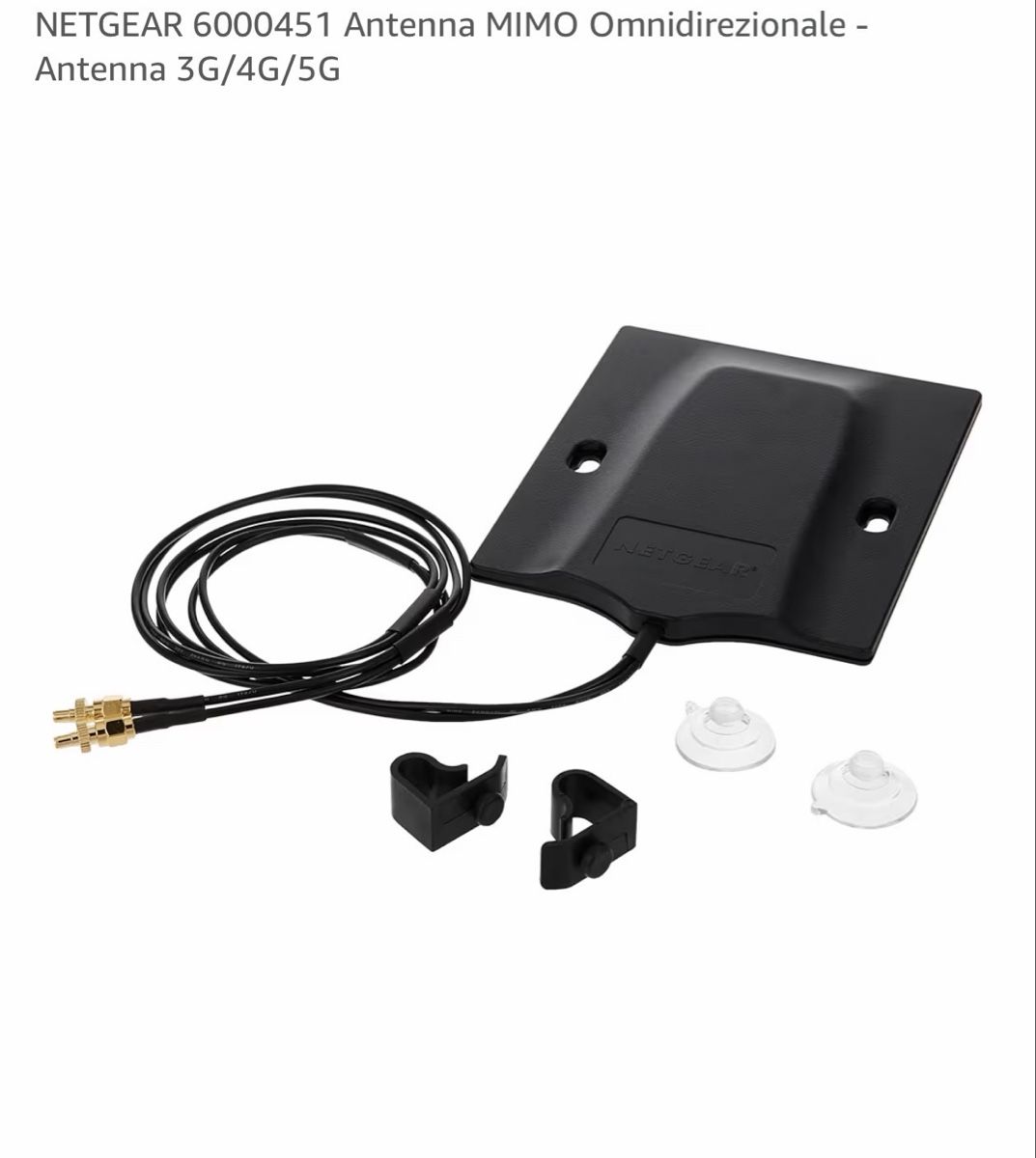Radiocomunicazione: NETGEAR 6000451 Antenna MIMO Omnidirectional 3G/4G/5G – Nuovo (secondo la descrizione) da Altdorf UR venduto da Vince.cc