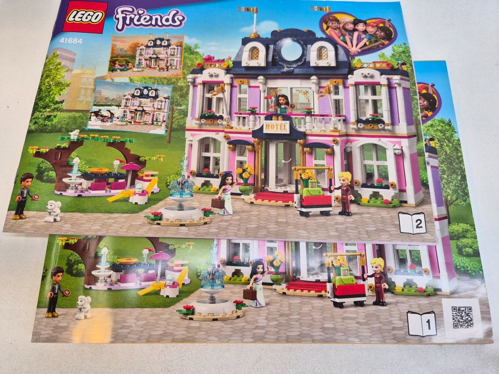 Lego Friends, Grand Hotel, Set 41684 mit versch.Jahreszeiten (Gebraucht ...