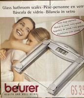 Glas Personenwaage Beurer GS 35 neuwertig