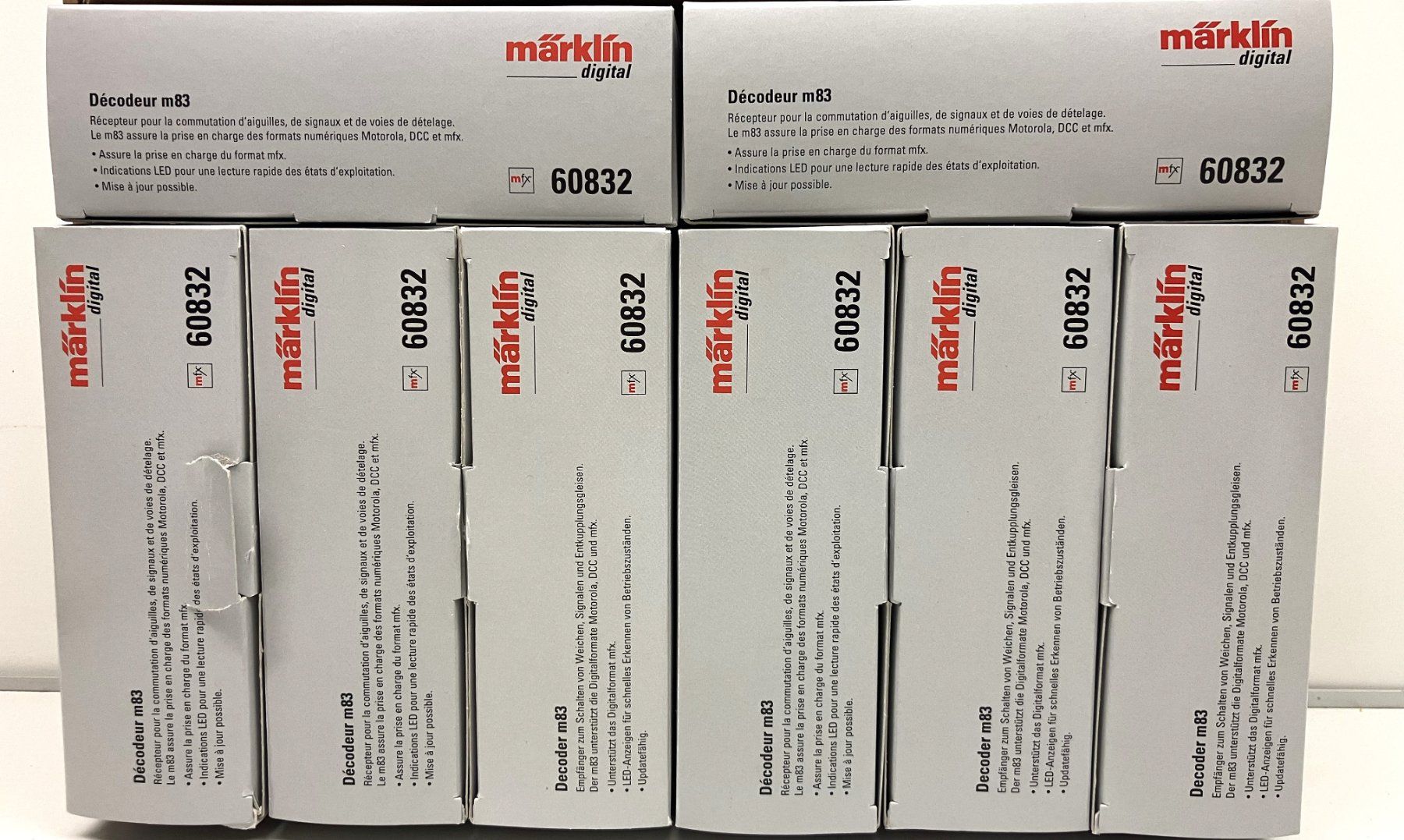 Märklin Modelleisenbahnen: märklin 60832 digital mfx: Decoder m83 Empfänger* – Neu (gemäss Beschreibung) aus Thun von  5