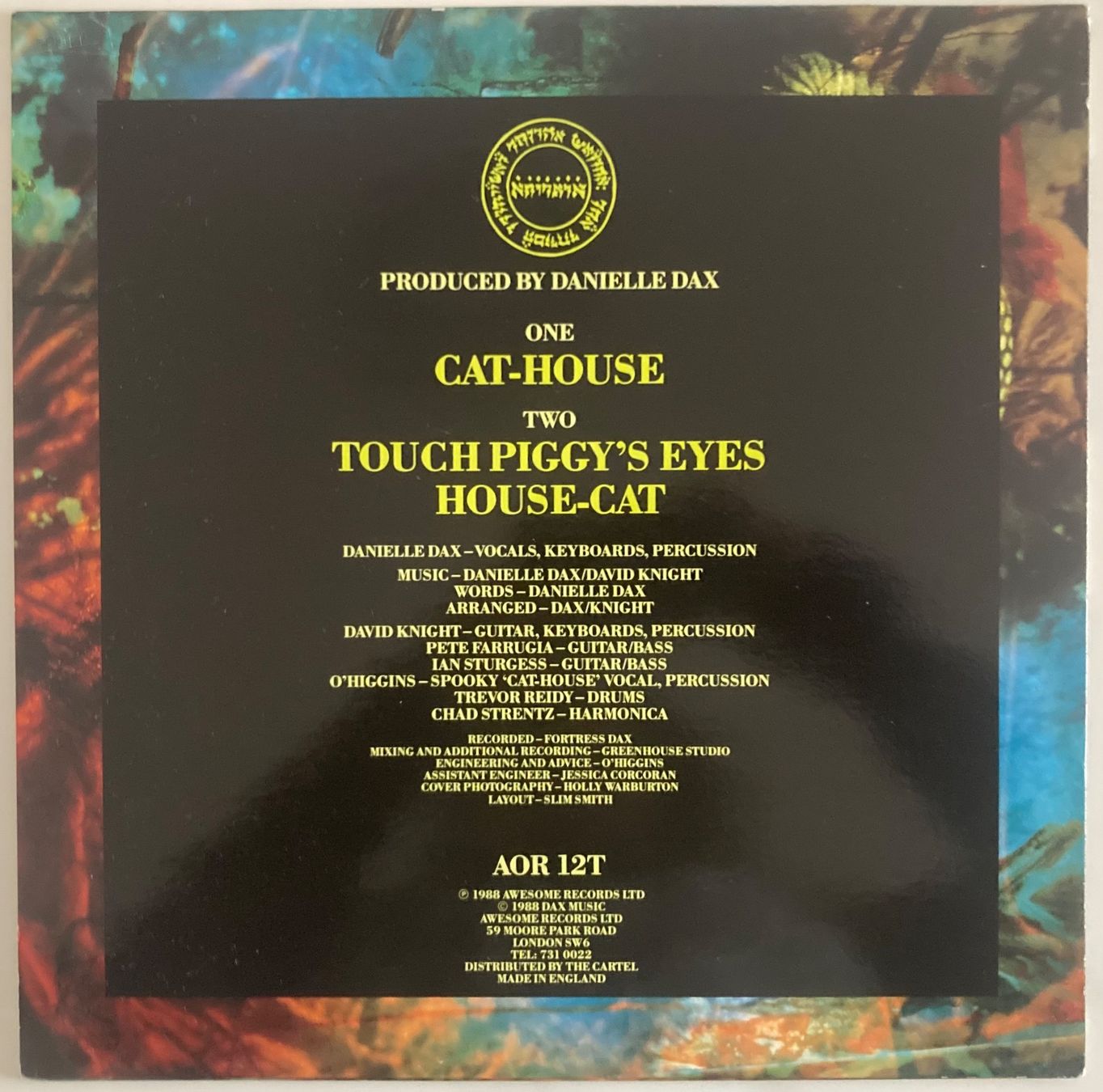 Schallplatten: DANIELLE DAX - CAT-HOUSE – Gebraucht aus Poliez-Pittet von Newtown-Records 1