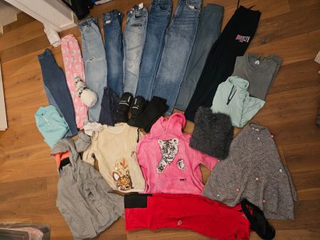 Winterset Gr.134/140 Mc Kinley Skihose, Jeans, Skijacke