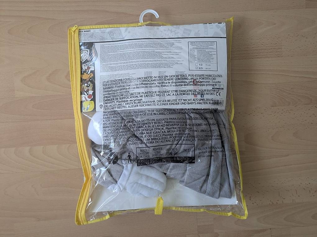 Jeux: Costume Bugs Bunny Looney Tunes per 2-3 anni – D'occasion à Magliaso par bosfu 1