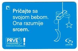 Telefonkarte Kroatien 100 Kuna Unicef