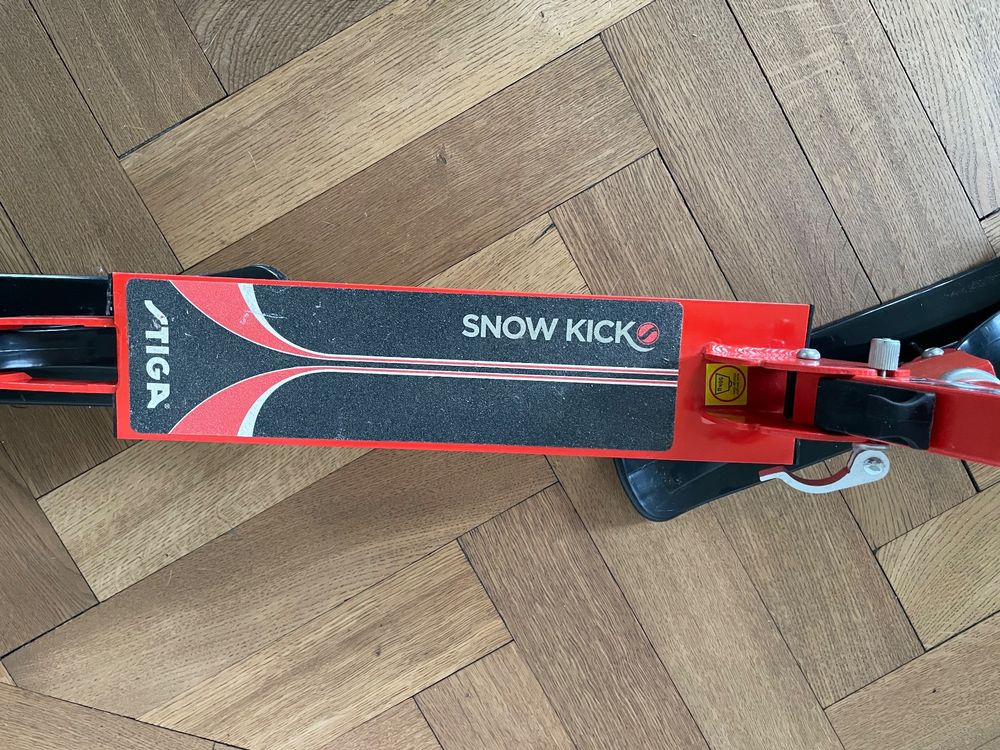 Schnee Scooter, STIGA SPORTS rot