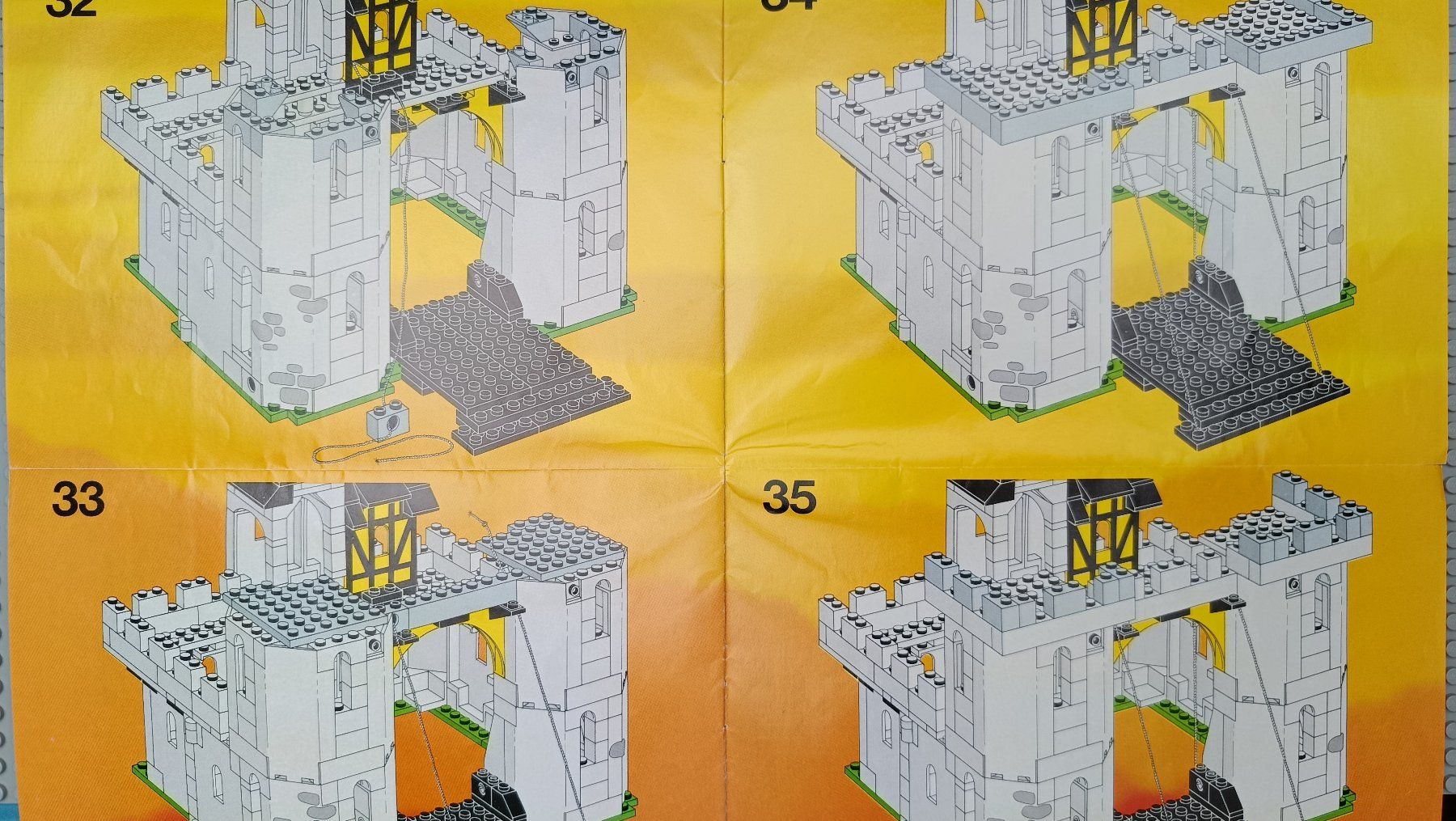 Lego Kit di costruzioni: LEGO Castle Anleitung / Instructions - 6074 – Usato da Muhen venduto da Legoholic 3