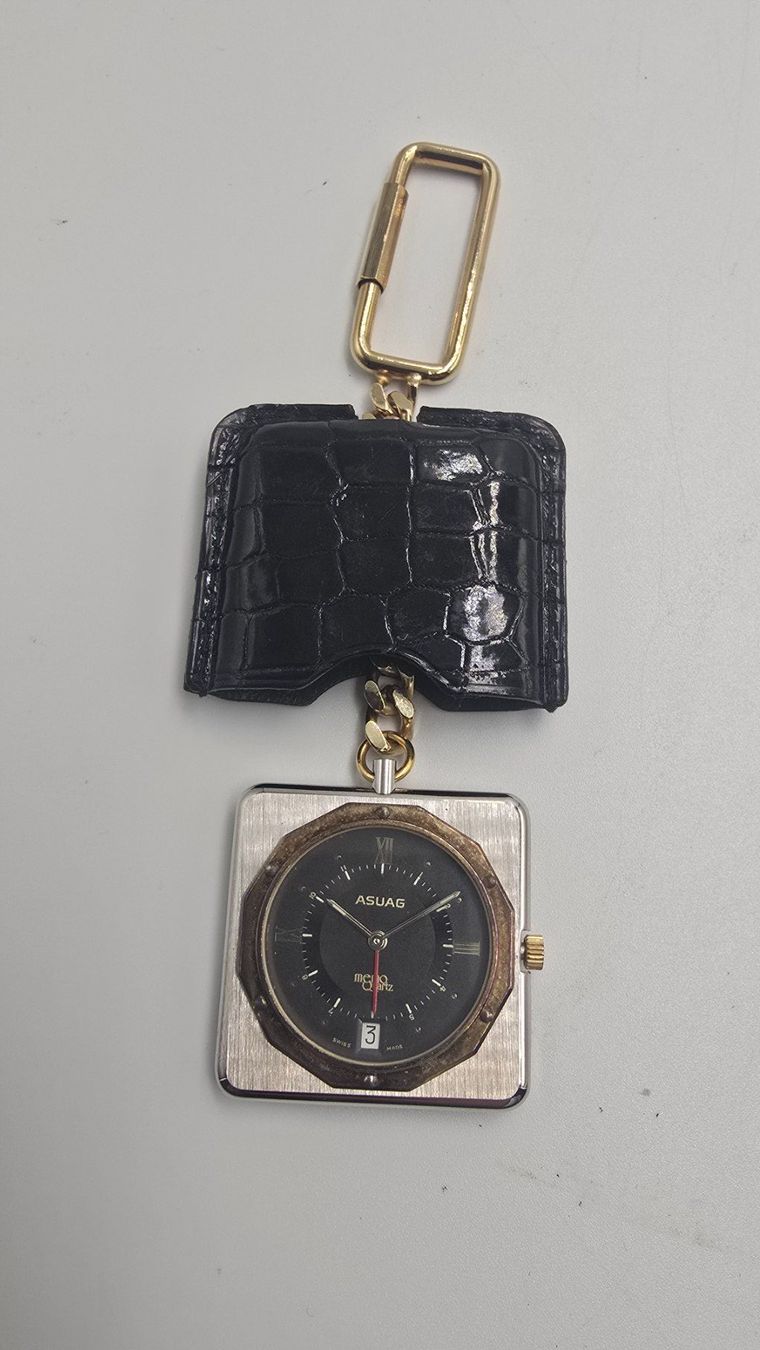 Wecker: ASUAG pendulette de bureau-reveil – Defekt aus La Chaux-de-Fonds von curtitswisswatches 4
