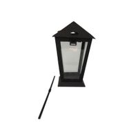 Grablaterne 25cm schwarz mit Erdspiess