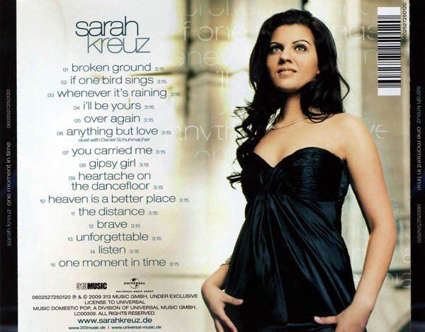 CDs: Sarah Kreuz - One Moment In Time – Neu (gemäss Beschreibung) aus Uzwil von visions77 1