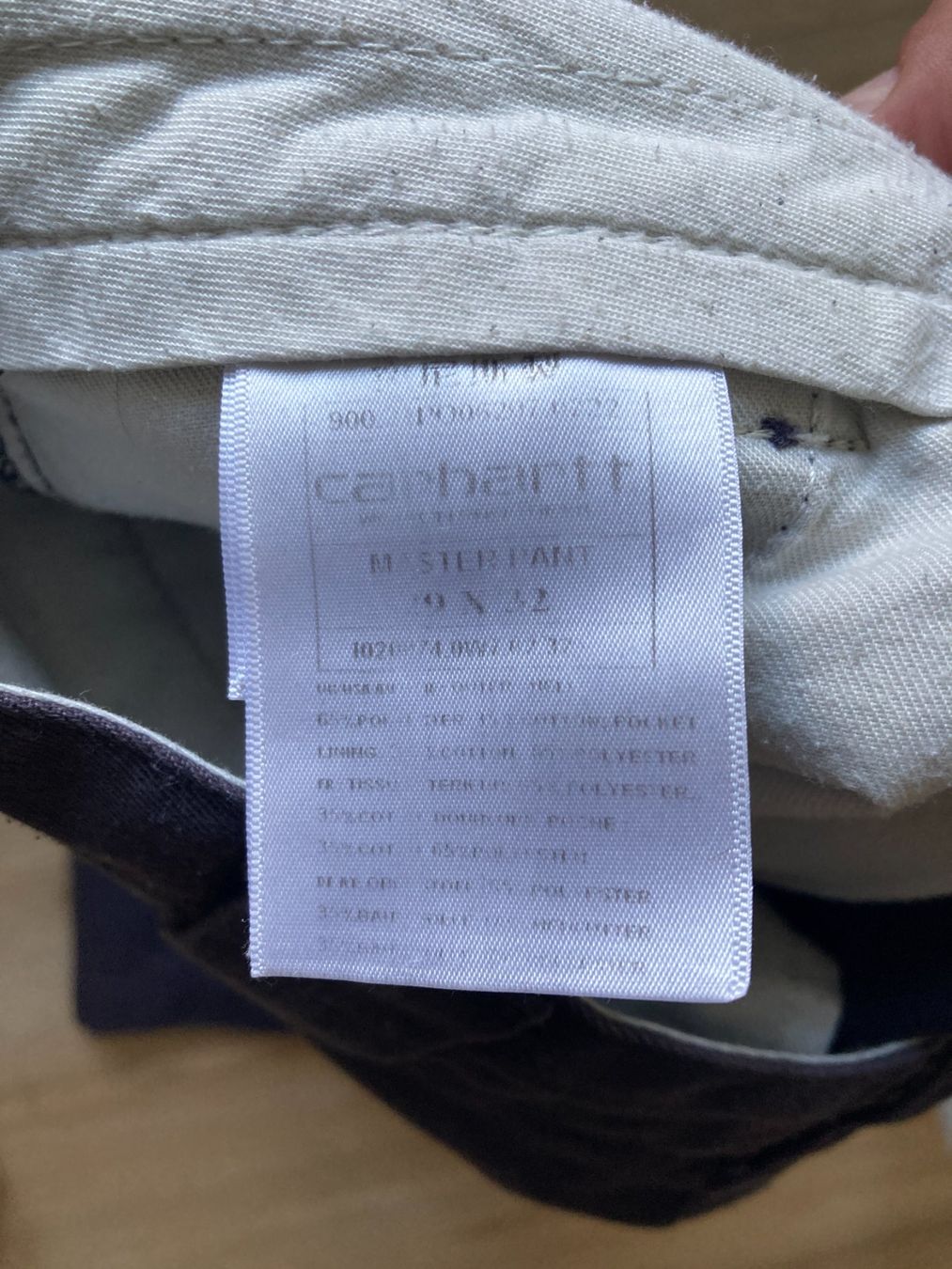 Carhartt Pantaloni: MASTER PANTS Carhartt 29x32 – Usato da Delémont venduto da Nico2800 4