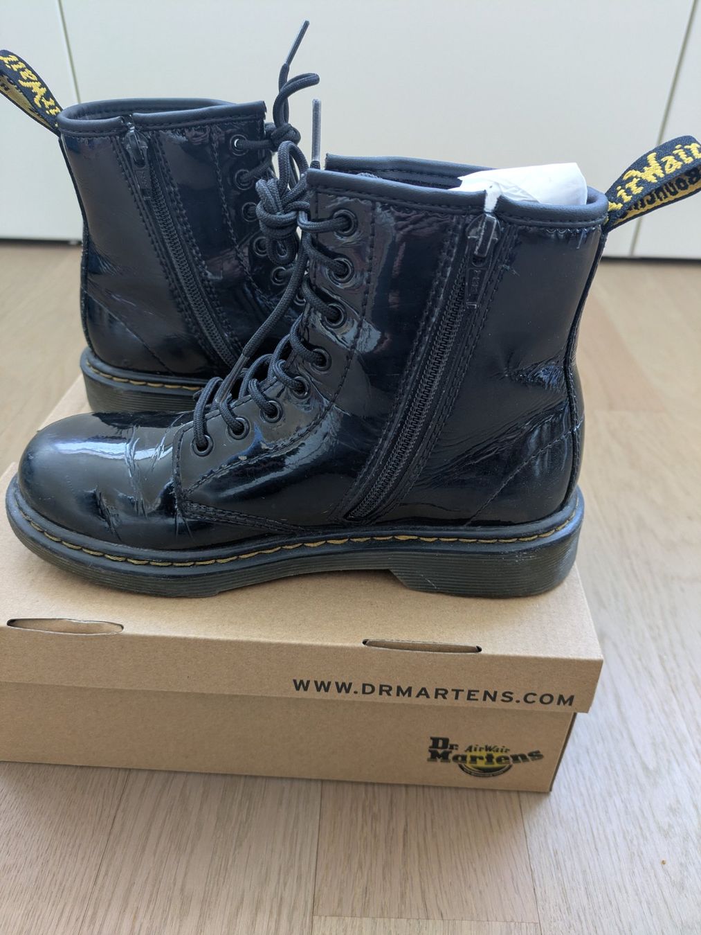 Dr. Martens Scarpe per ragazze: Dr. Martens Lack Kinderstiefel, Grösse 34 – Usato da Hedingen venduto da once20 3