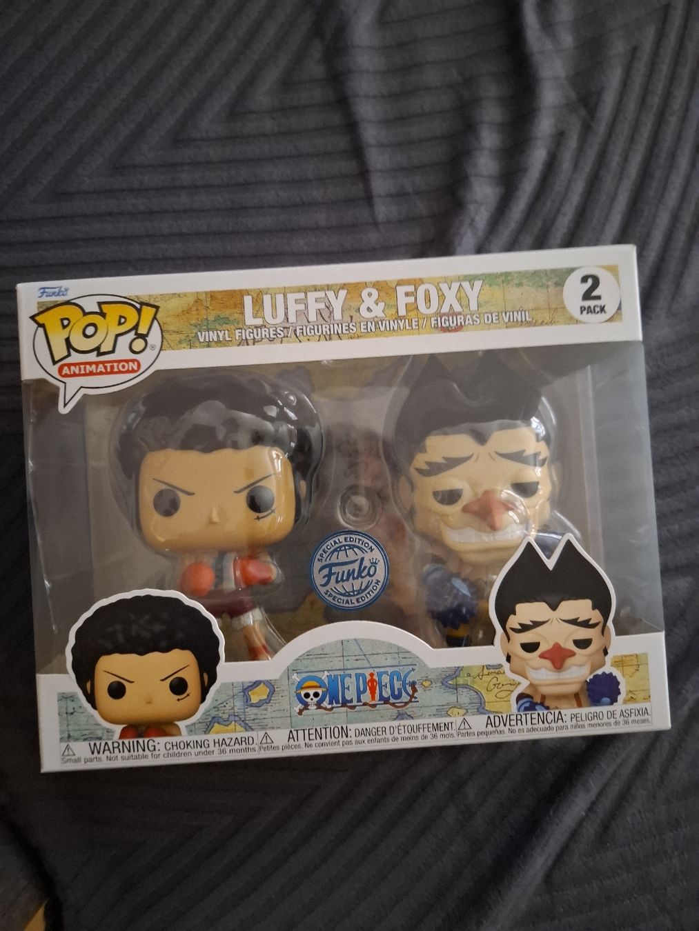 Funko Figuren: Funko Pop One Piece Luffy & Foxy 2 Pack – Gebraucht aus Monte Carasso von Buttefly