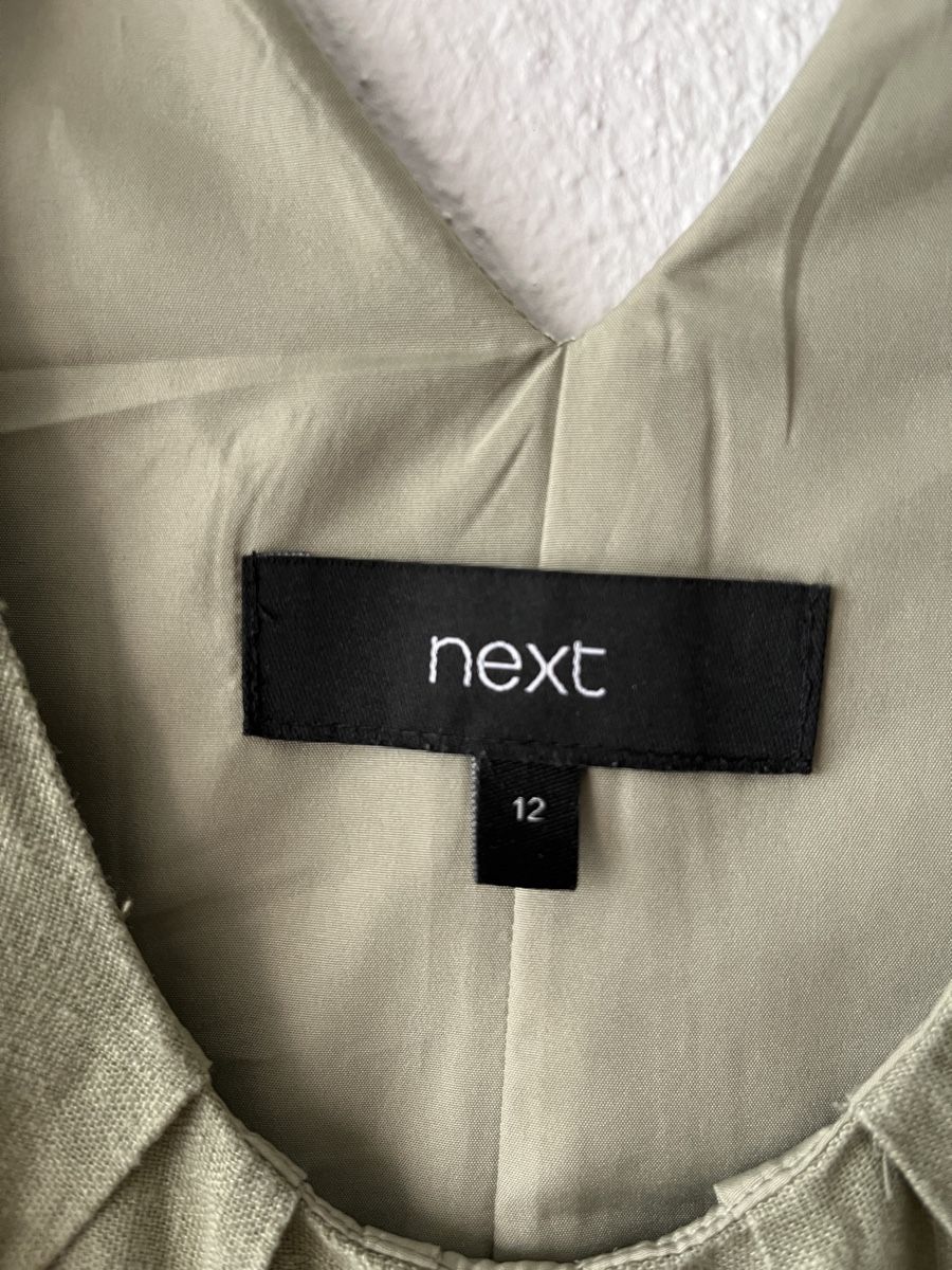 Next Robes: Next Sommerkleid, khaki, Gr. 40, Leinen – D'occasion à Bern par noe_ssg2 3