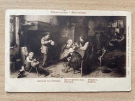 Alte Ansichtskarte Rijksmuseum Amsterdam, 1910 gestempelt