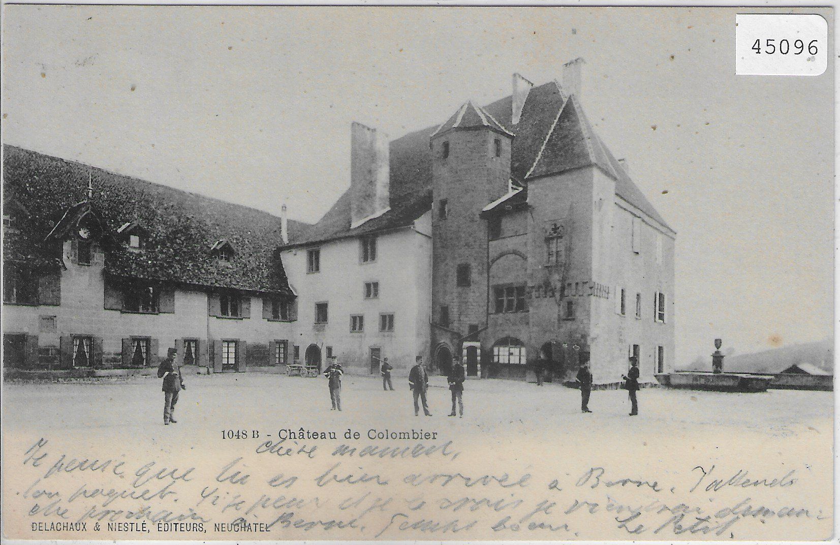 Cartoline postali: Chateau de Colombier - animee – Usato da Ettingen venduto da Kartenplanet