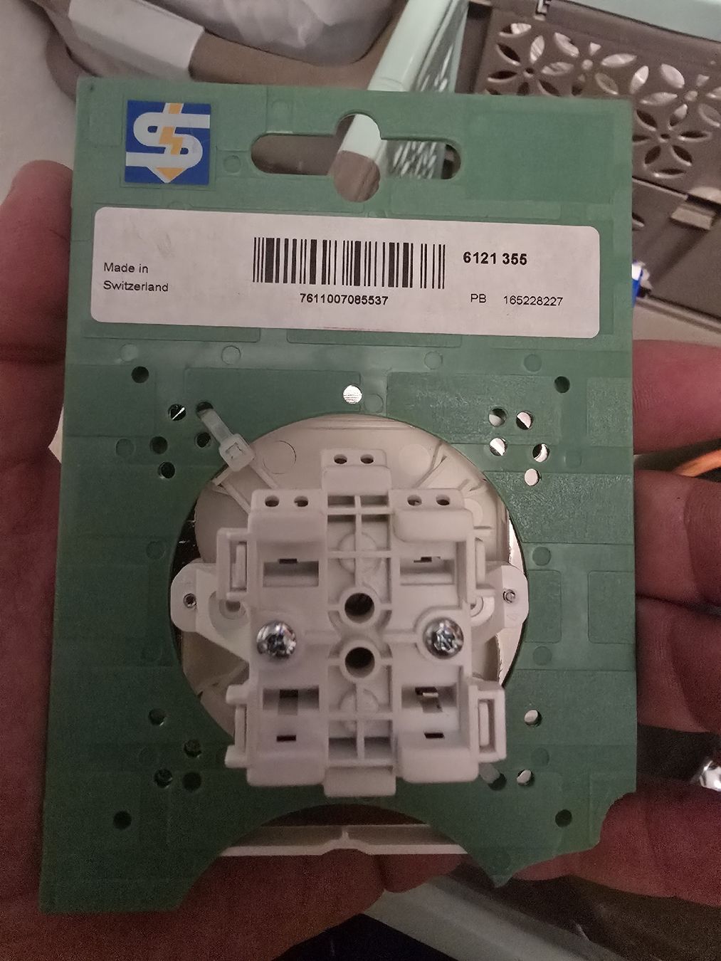 Schalter: UP Impulsschalter – Neu und originalverpackt aus Menziken von bilo.09. 1
