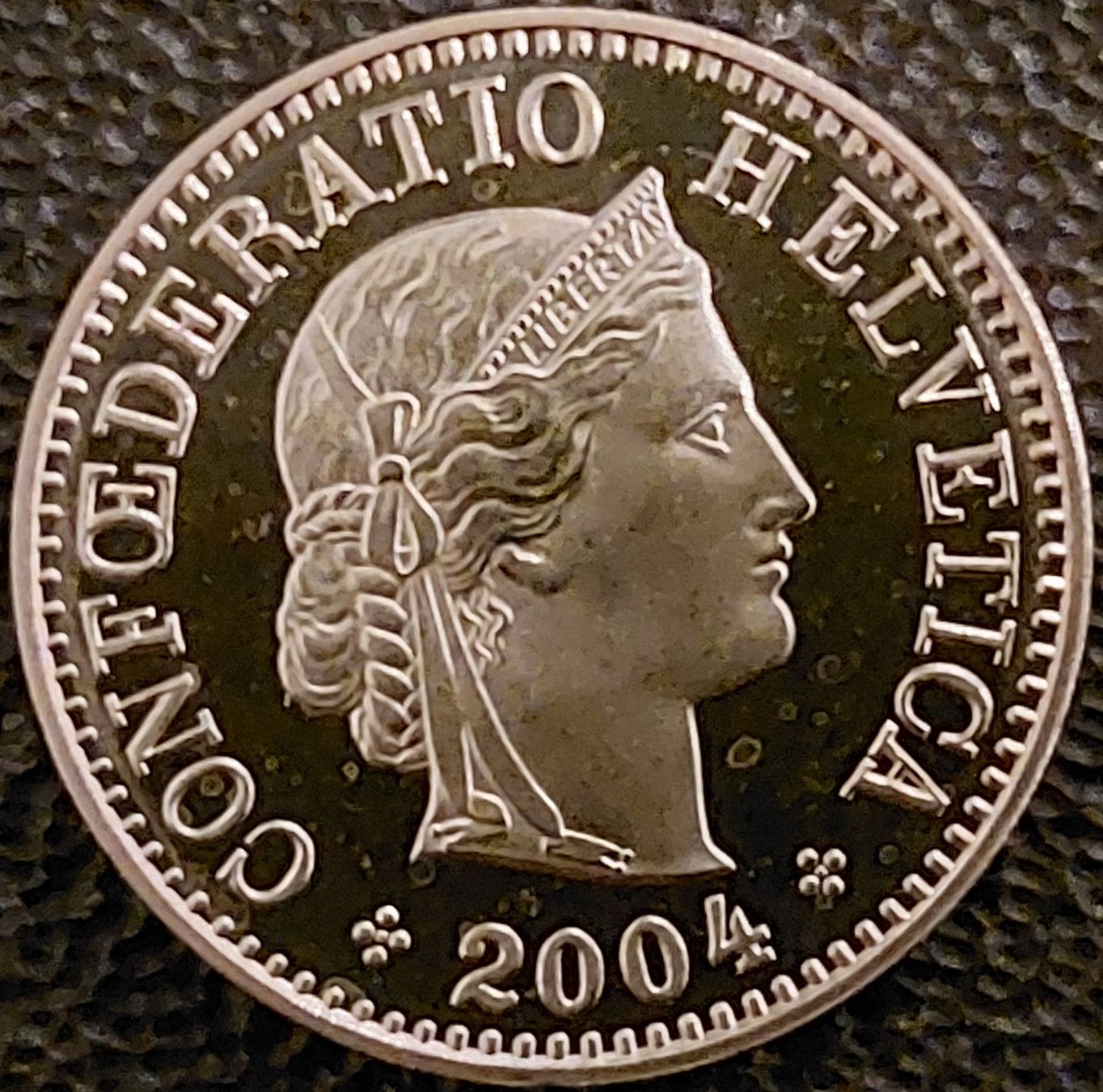 Alle Münzen: 5 Rappen 2004 stgl. / aus Münzsatz – Neu (gemäss Beschreibung) aus Arch von coinsandmore