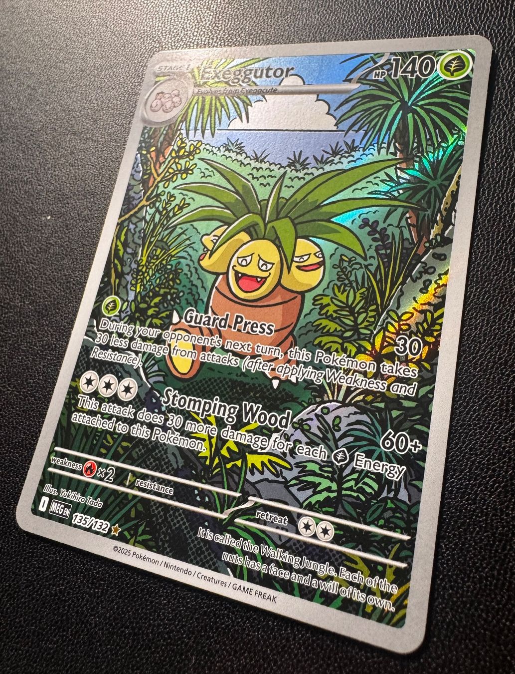 Pokémon Carte collezionabili: Pokemon Exeggutor IR 135/132 Mega Evolution EN – Usato da Eschen venduto da SenseiS3 1