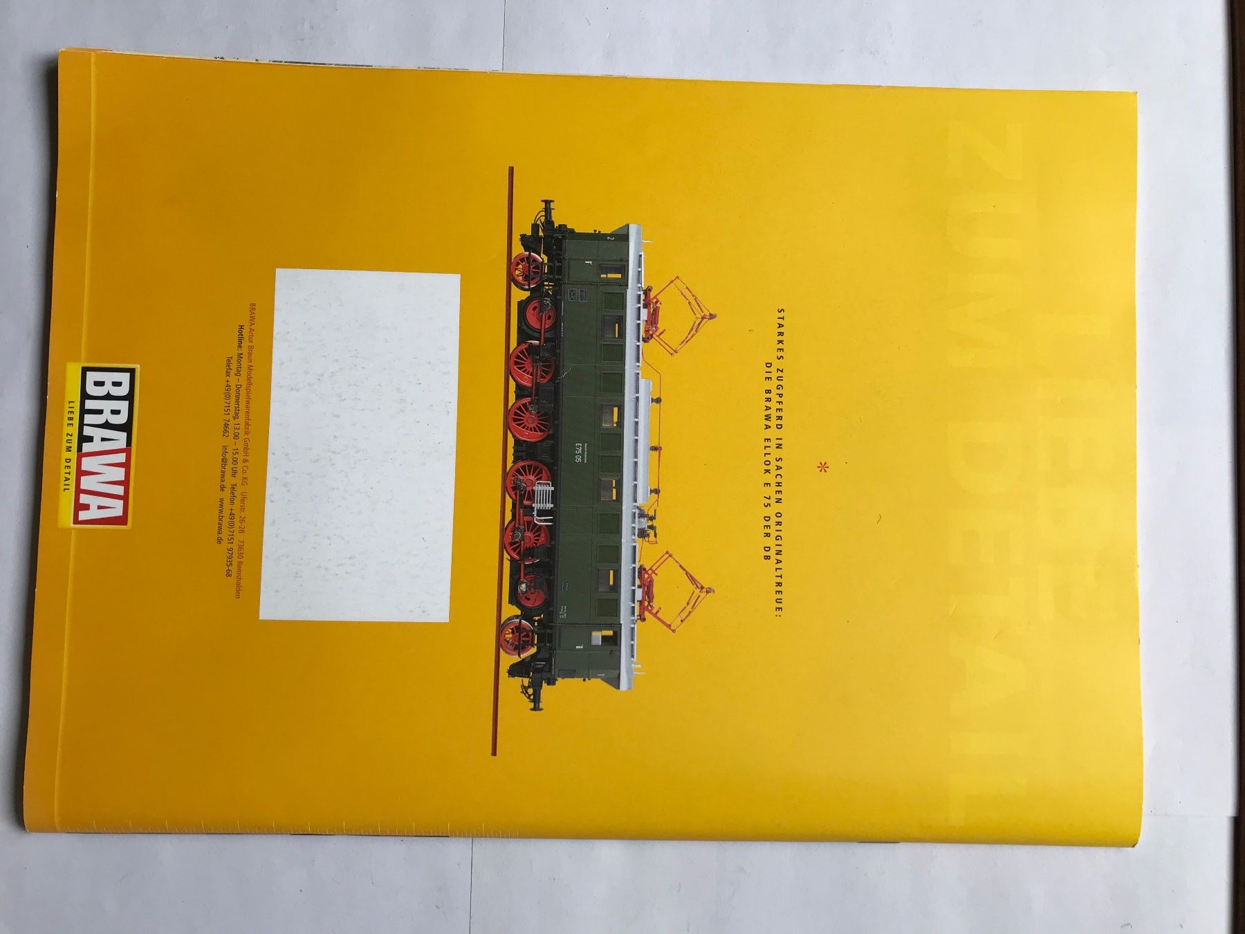 Brawa Modelleisenbahnen: brawa katalog „neuheiten 2015 – Gebraucht aus liestal von makai05 6