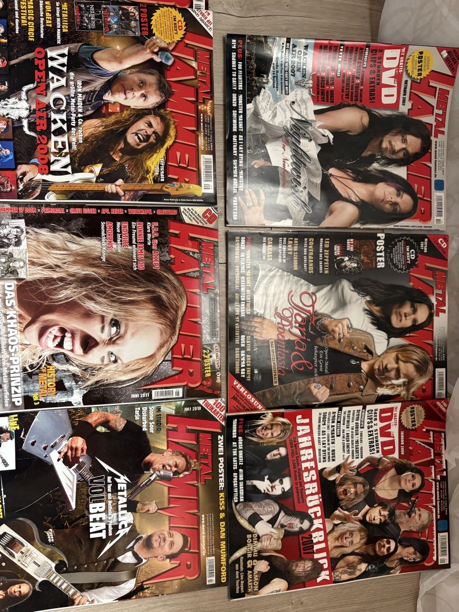 Zeitschriften & Magazine: METAL HAMMER sammlung – Gebraucht aus Herzogenbuchsee von warrior77 1