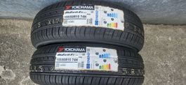 2 × YOKOHAMA 155/60R15 74H BluEarth-ES ES32 Sommer-Reifen 
