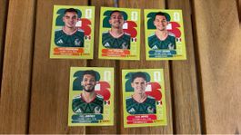 Panini Karten Fussball Mexiko 6 Stk