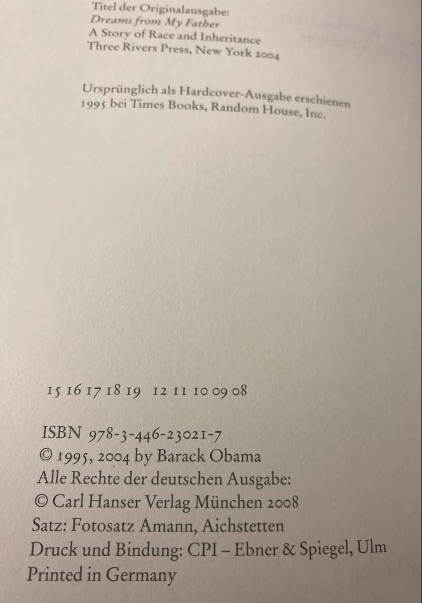 Libri: Barack Obama , ein amerikanischer Traum – Usato da Herrenschwanden venduto da Cate67 4