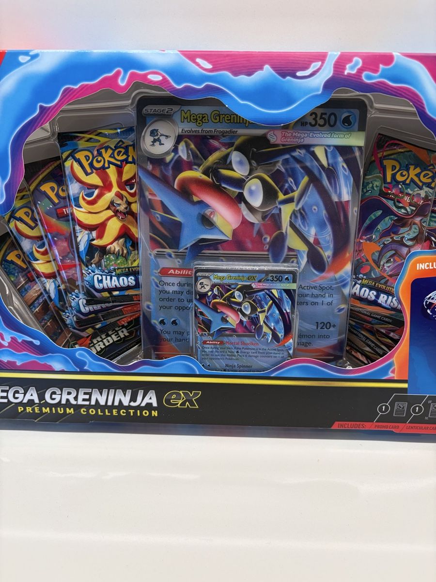 Pokémon Carte collezionabili: Pokémon Mega Greninja EX Premium Collection EN – Nuovo e nell'imballaggio originale da Arlesheim venduto da WungaBunga