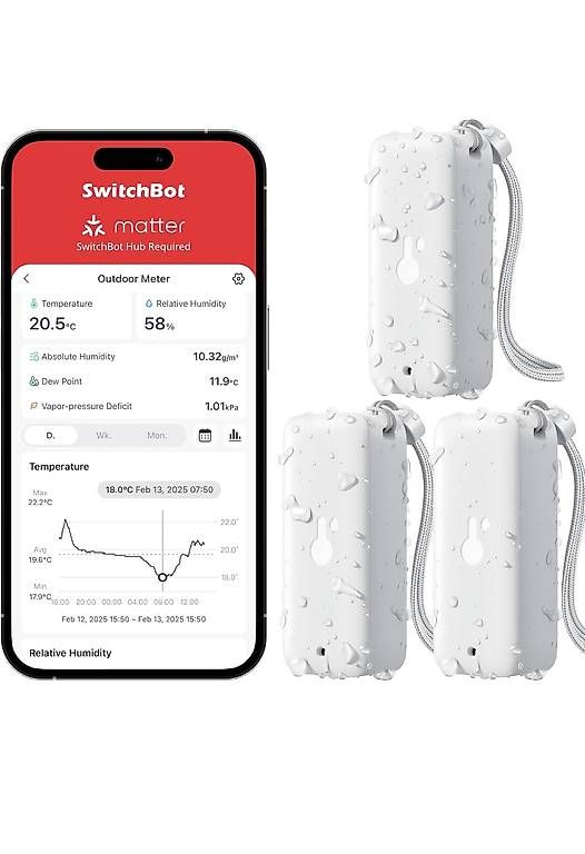 Altro per la casa: FABRIKNEU - 3er-Pack Switchbot Thermometer – Nuovo e nell'imballaggio originale da Wintersingen venduto da SirMarcolino