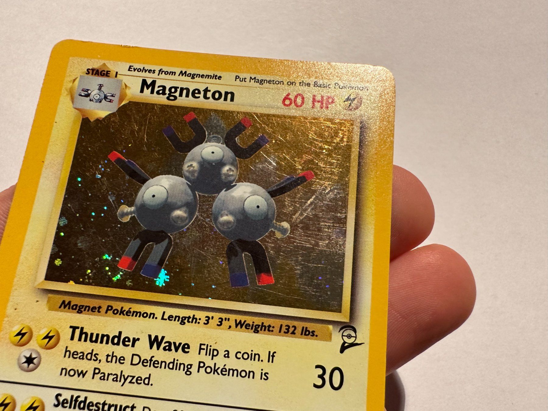 Pokémon Carte collezionabili: Magneton holo Base 2 EN – Usato da Hagendorn venduto da Pokecollectorch 2