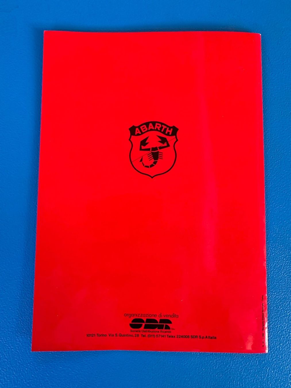 Documenti: ABARTH , Prospekt  Piloten  Overalls  1984 – Usato da Boswil venduto da pavo1 4