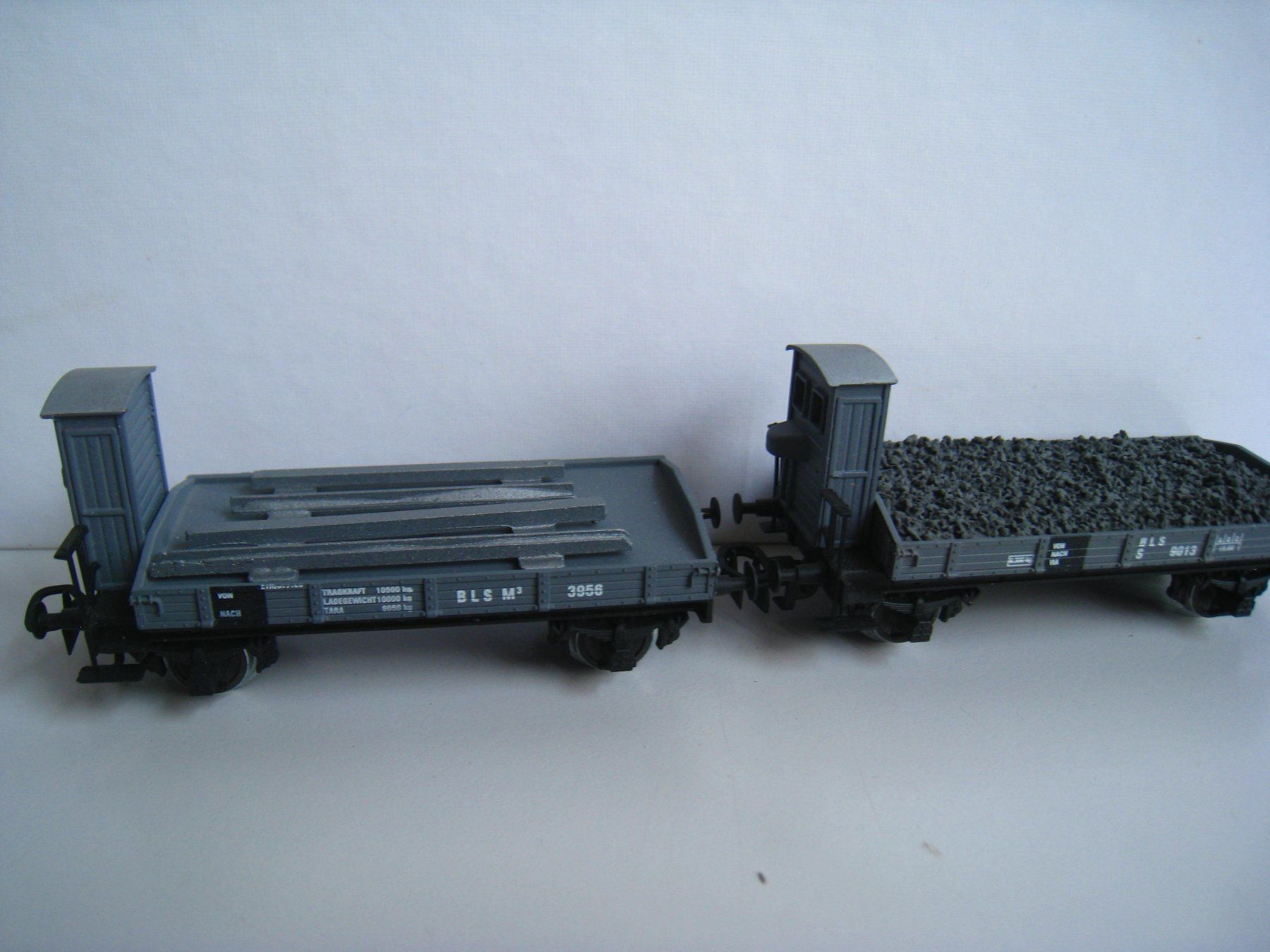 Modelleisenbahnen: Ruco BLS-Bauzugwagen Set 10 teilig, AC, oder DC   4001 – Gebraucht aus Buchs ZH von swiss-train 7