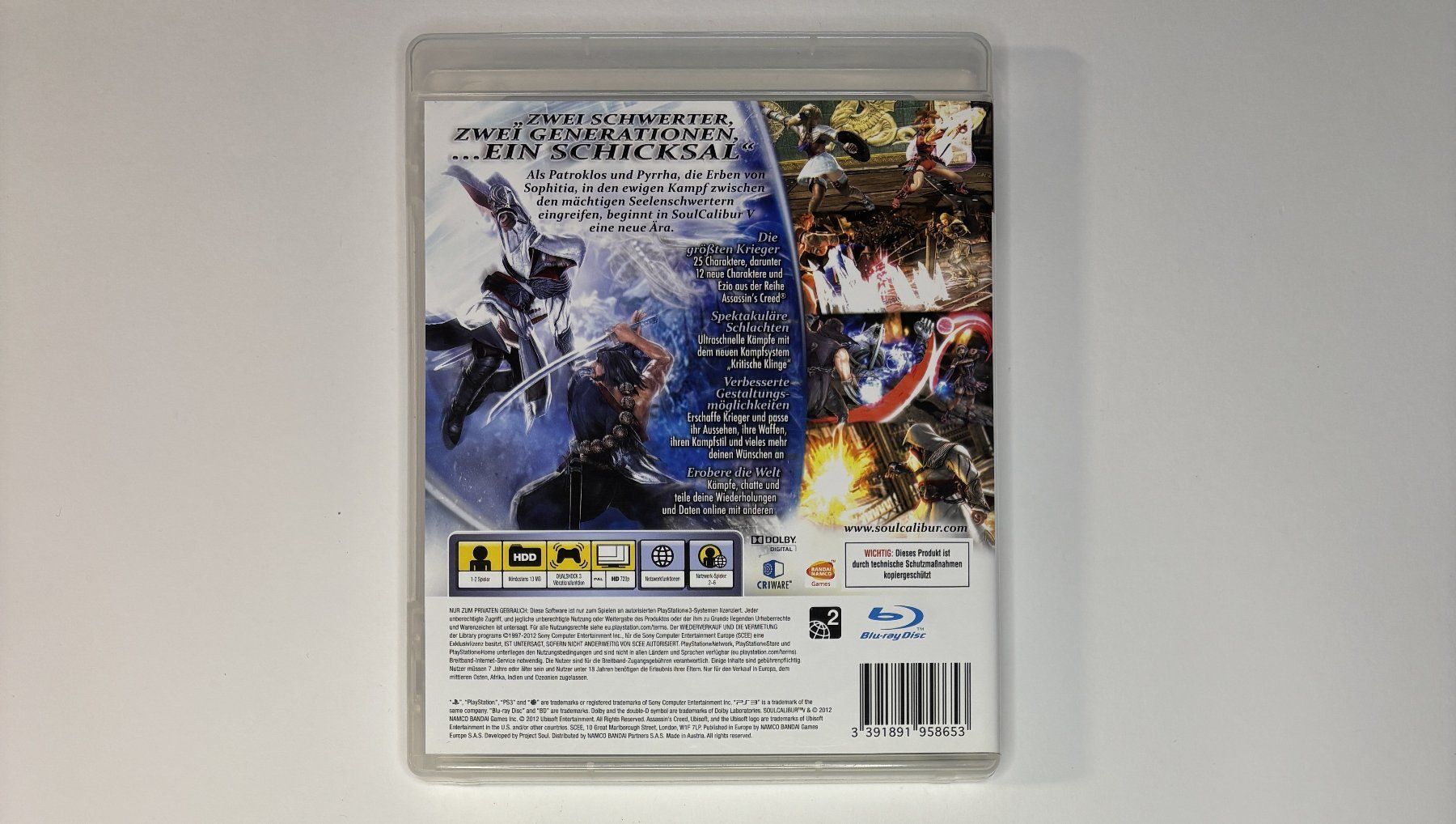 Spiele: PS3 - SoulCalibur IV – Gebraucht aus Allschwil von Bullach 2
