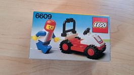 LEGO 6609 Rennwagen mit Fahrer, Vintage Legoland Set NEU OVP