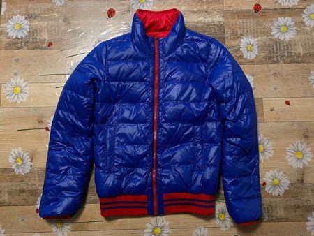 Winterjacke Damen reversibel Marke Benneton Gr. 38 NEU