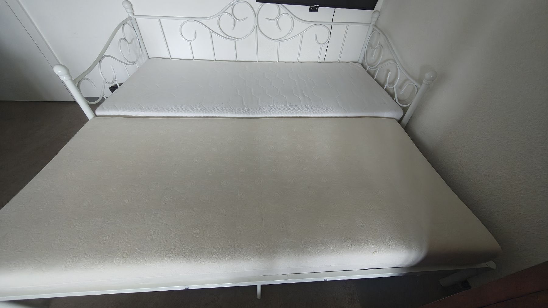 Betten: Schlafsofa Metall + Kokosmatratze – Gebraucht aus Zürich von DinaCardelli 1