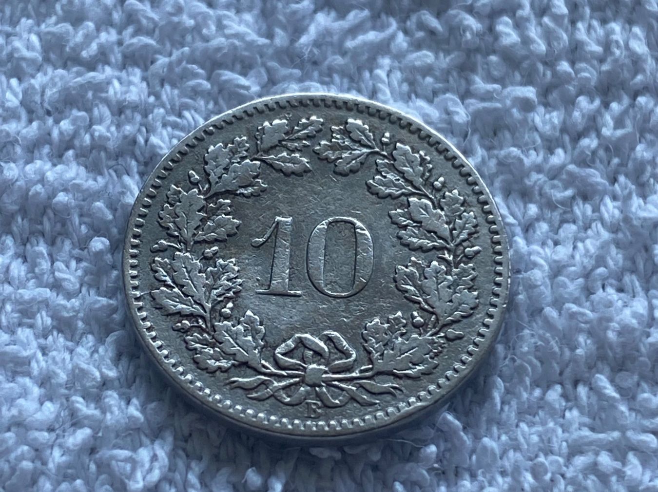 Tutti le monete: 10 centimes/rappen 1900 – Usato da Nyon venduto da Ilmi09 1