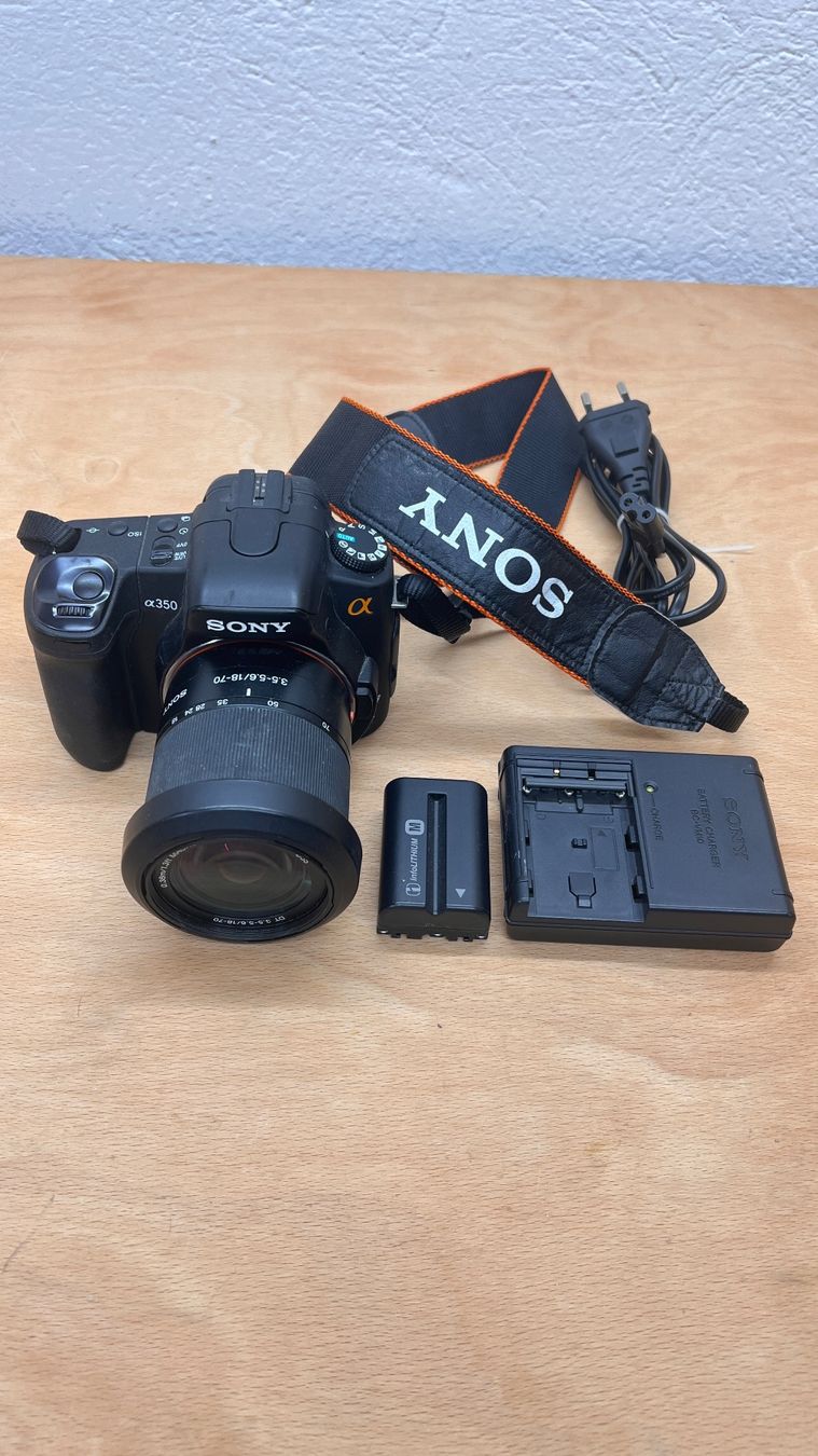 Sony Fotocamera: Sony Alpha 350 Spiegelreflexkamera – Usato da Kreuzlingen venduto da david113