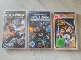PSP Star Wars Spiele Sammlung - Top Zustand 