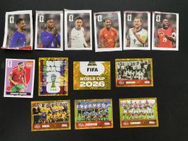13 TOP Stickers Panini 2026 FIFA WORLD CUP