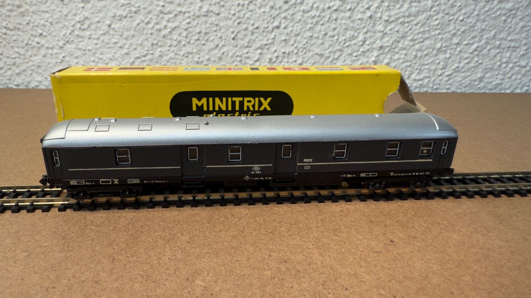 Trix Modellini di ferrovie: Trix FS Gepäckwagen Spur N – Usato da Windlach venduto da Kelebra 1